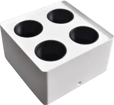 [V-M25SDF04] 1x4 GU10 Surface Special Fitting (4- 3CCT GU10 Bulb Optional)