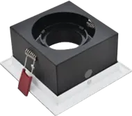 [V-M25RDF01SQ] GU10 Recessed Special Fitting (3- 3CCT GU10 Bulb Optional)