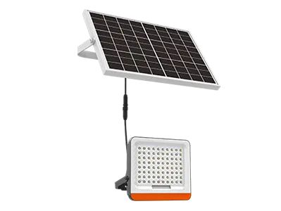 [V-MRS- BL40000] 2700LM/30W solar floodlight, 80pcs led chips Smart Controller 144Wh LiFePO4 battery